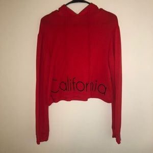 Long sleeve crop top